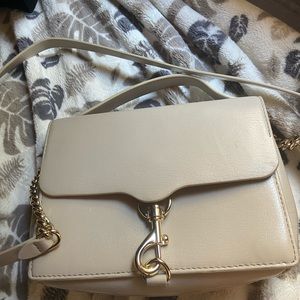 Rebecca Minkoff Stella Top Handle Crossbody Tahini
